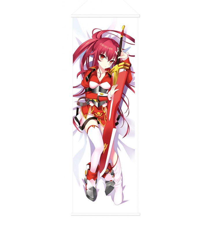 Elsword Grand Master Scroll Painting Wall Picture Anime Wall Scroll Hanging Deco