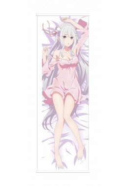 Emilia Re Zero Anime Wall Poster Banner Japanese Art