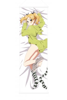 Erika Yano Shirobako Scroll Painting Wall Picture Anime Wall Scroll Hanging Deco