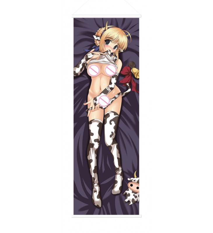 Fate Stay Night Scroll Painting Wall Picture Anime Wall Scroll Hanging Deco