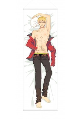 Full-time Master Male Anime Wall Poster Banner Japanese Art