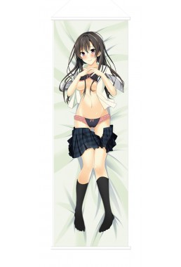 Fumika Saeki Japanese Anime Painting Home Decor Wall Scroll Posters