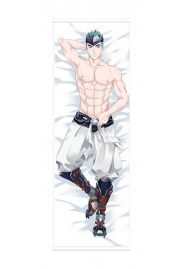 Genji Overwatch Male Anime Wall Poster Banner Japanese Art