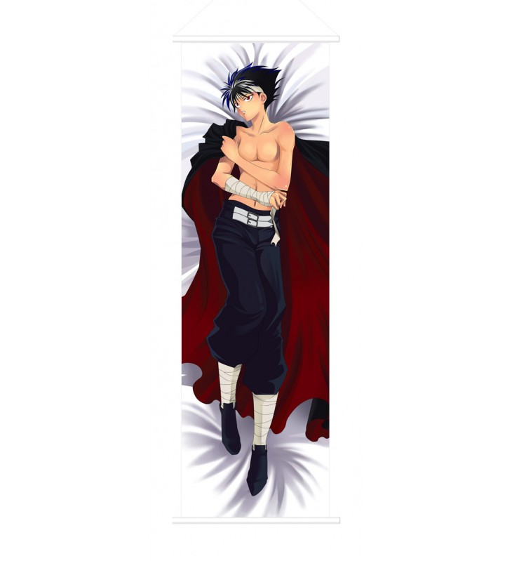 Ghost Fighter Anime Wall Poster Banner Japanese Art