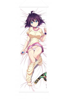 Girl on Pajamas Japanese Anime Painting Home Decor Wall Scroll Posters