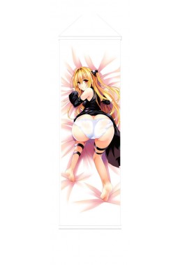 Golden Darkness Japanese Anime Painting Home Decor Wall Scroll Posters