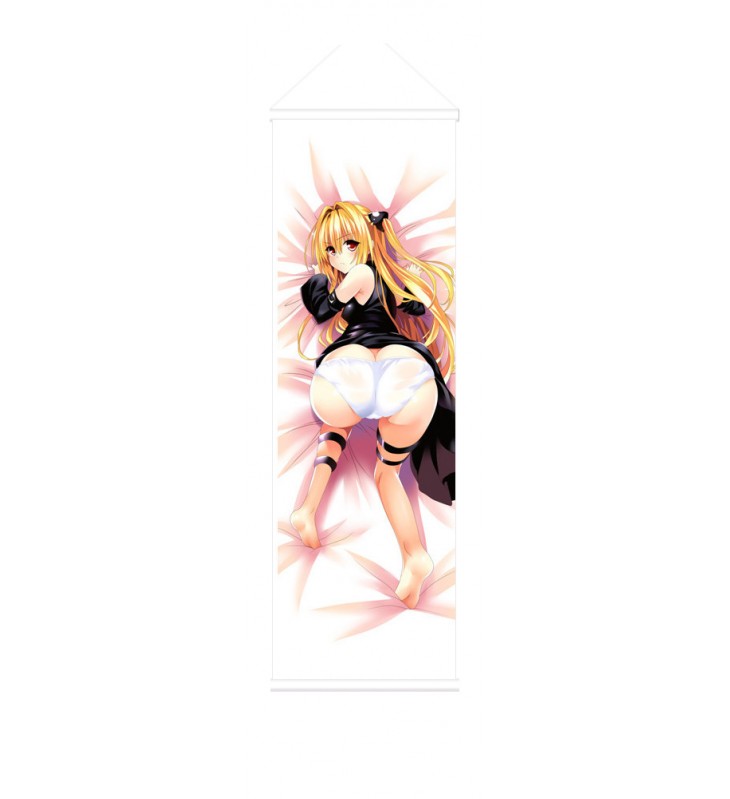 Golden Darkness Japanese Anime Painting Home Decor Wall Scroll Posters