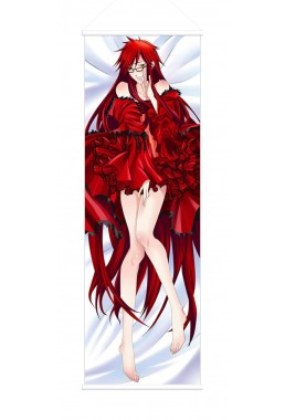 Grell Sutcliff Kuroshitsuji Anime Wall Poster Banner Japanese Art