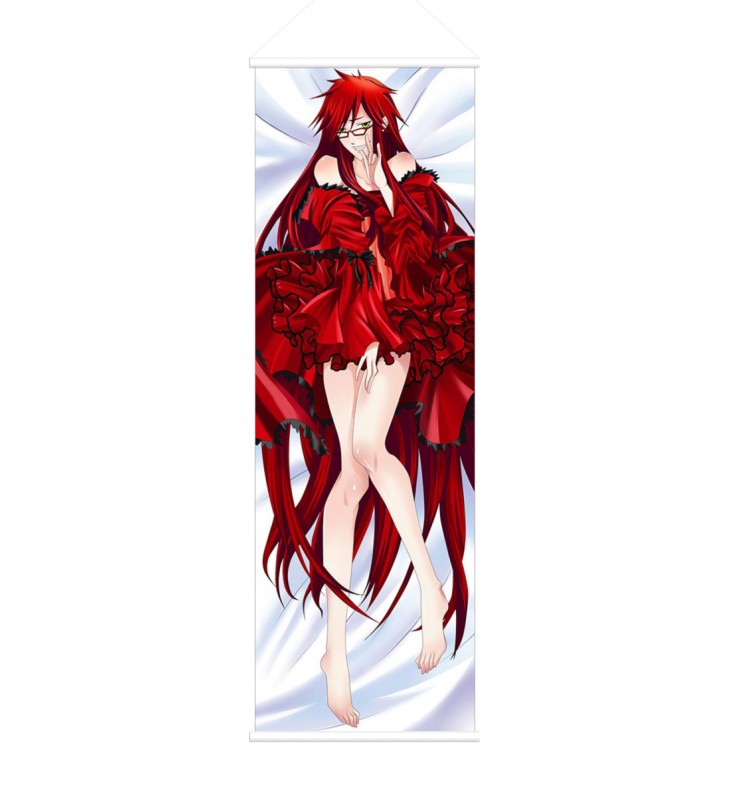 Grell Sutcliff Kuroshitsuji Anime Wall Poster Banner Japanese Art