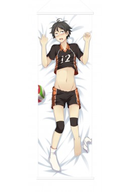 Haikyuu Scroll Painting Wall Picture Anime Wall Scroll Hanging Deco