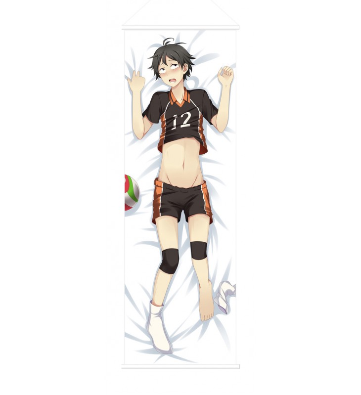 Haikyuu Scroll Painting Wall Picture Anime Wall Scroll Hanging Deco