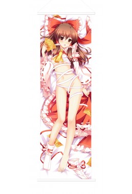 Hakurei Reimu Touhou Project Anime Wall Poster Banner Japanese Art