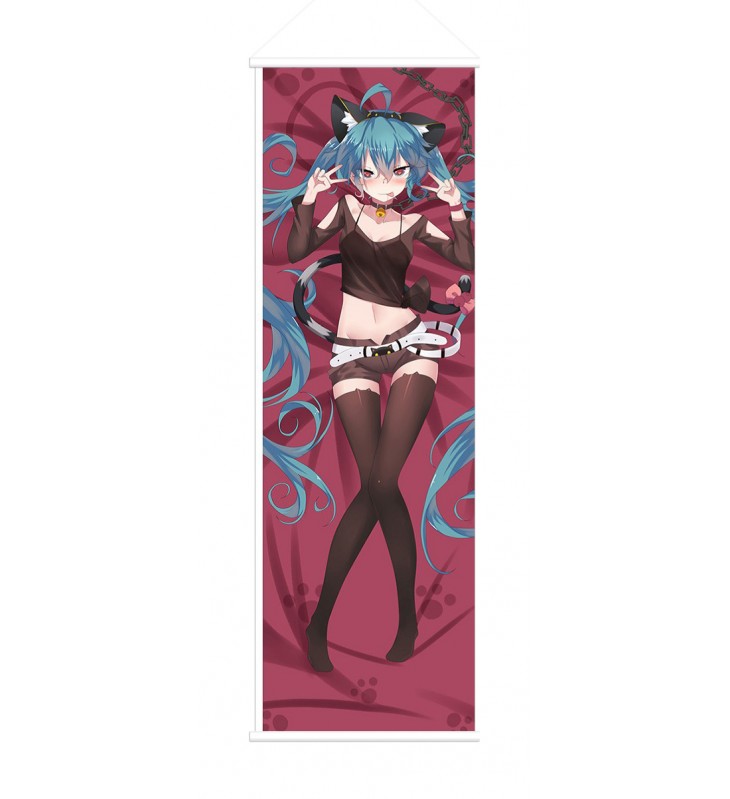 Hatsume Miku Vocaloid Anime Wall Poster Banner Japanese Art