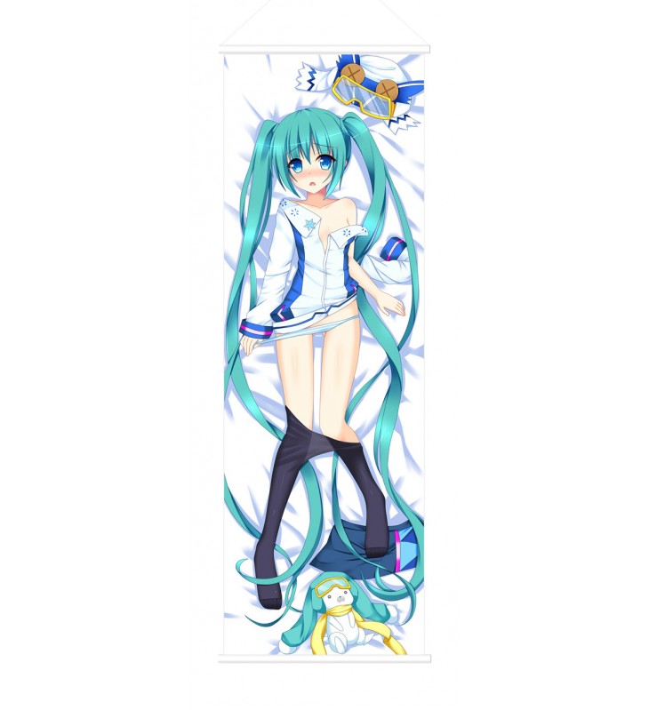 Hatsune Miku Vocaloid Scroll Painting Wall Picture Anime Wall Scroll Hanging Deco