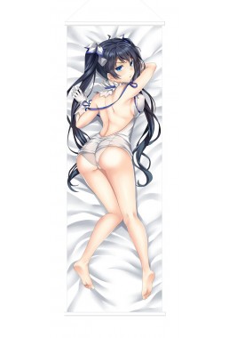 Hestia DanMachi Scroll Painting Wall Picture Anime Wall Scroll Hanging Deco