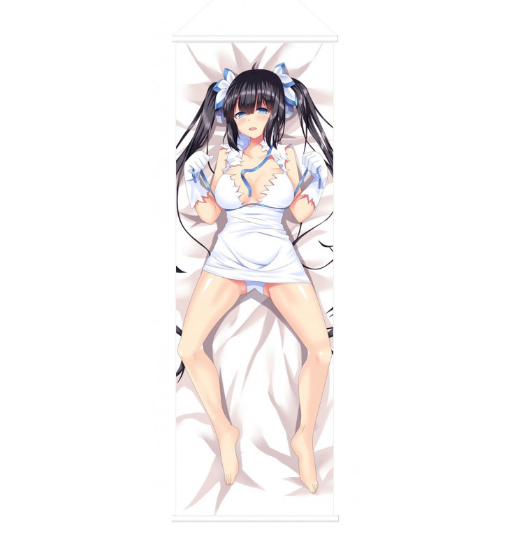 Hestia DanMachi Scroll Painting Wall Picture Anime Wall Scroll Hanging Deco