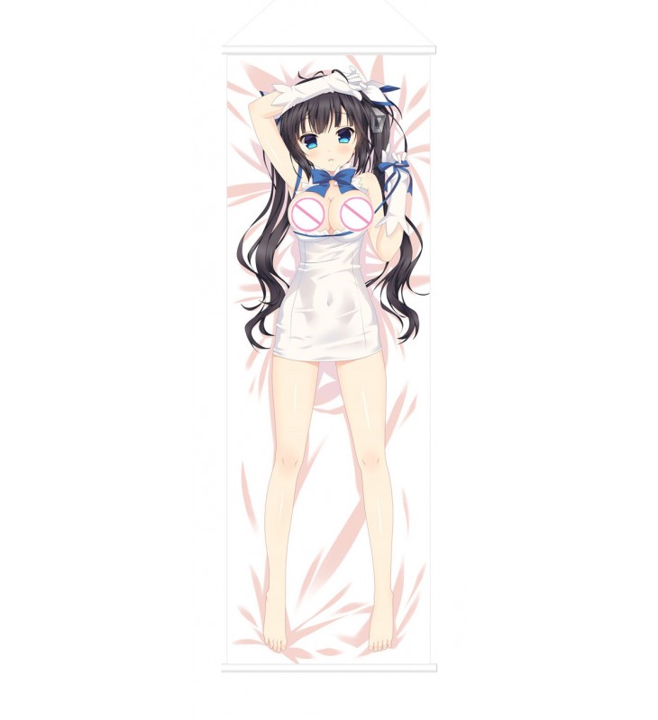 Hestia DanMachi Scroll Painting Wall Picture Anime Wall Scroll Hanging Deco