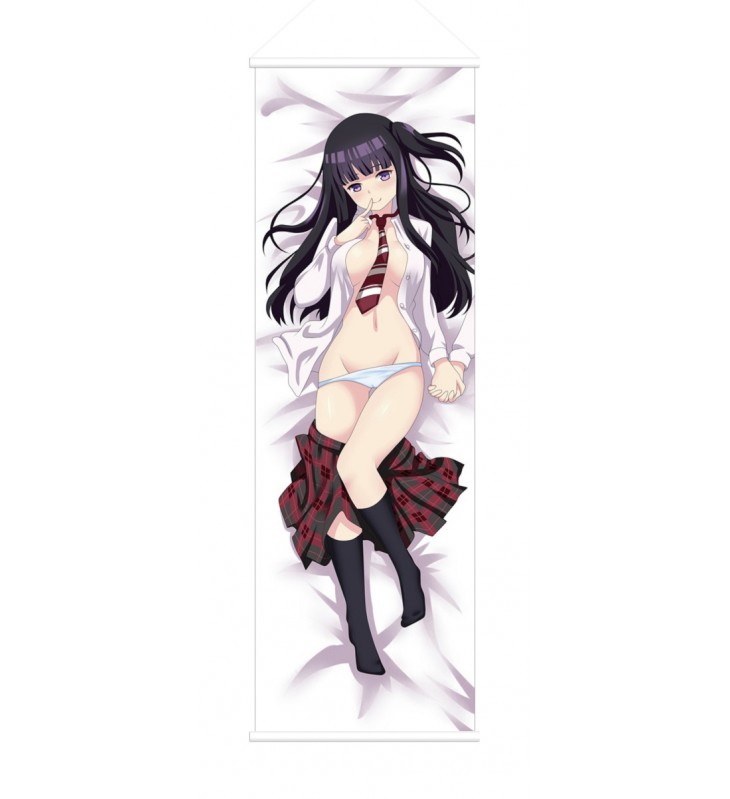 Hotaru Mizushina and Yuma Okazaki NTR Netsuzou Trap Anime Wall Poster Banner Japanese Art