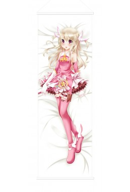 Illyasviel von Einzbern Fate Saber Night Scroll Painting Wall Picture Anime Wall Scroll Hanging Deco