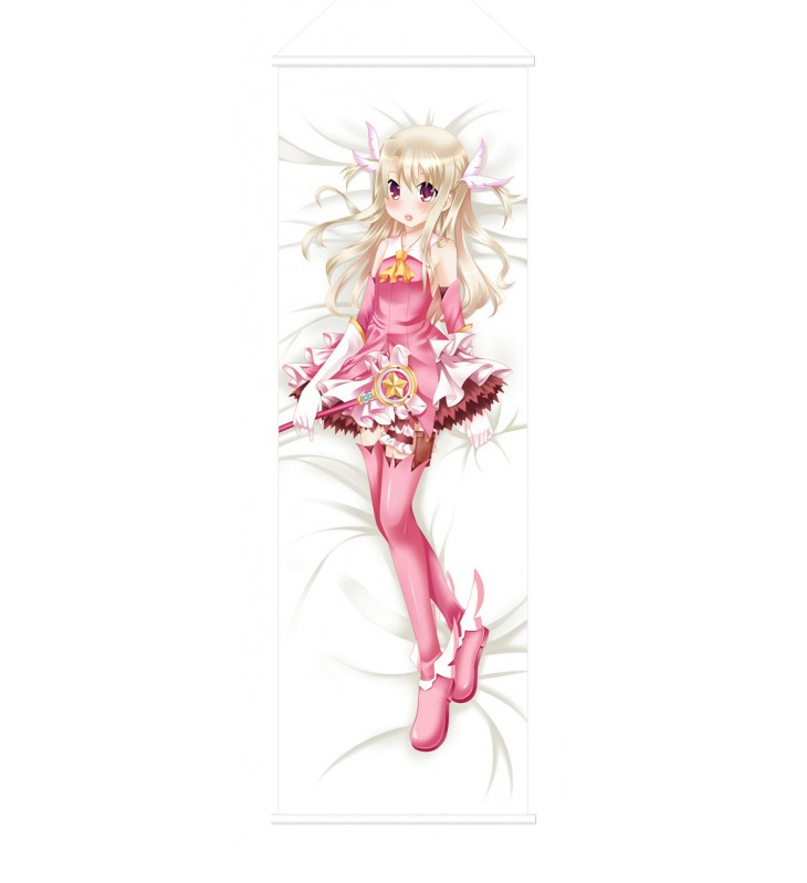 Illyasviel von Einzbern Fate Saber Night Scroll Painting Wall Picture Anime Wall Scroll Hanging Deco