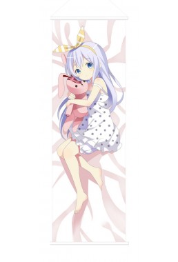 Is The Order Rabbit Gochuumon wa Usagi desu ka Scroll Painting Wall Picture Anime Wall Scroll Hanging Deco