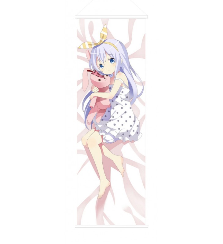 Is The Order Rabbit Gochuumon wa Usagi desu ka Scroll Painting Wall Picture Anime Wall Scroll Hanging Deco