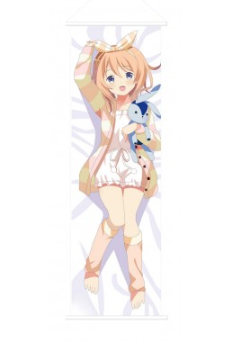 Is The Order Rabbit Gochuumon wa Usagi desu ka Japanese Anime Painting Home Decor Wall Scroll Posters