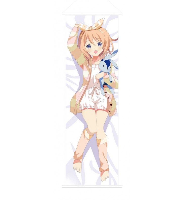 Is The Order Rabbit Gochuumon wa Usagi desu ka Japanese Anime Painting Home Decor Wall Scroll Posters