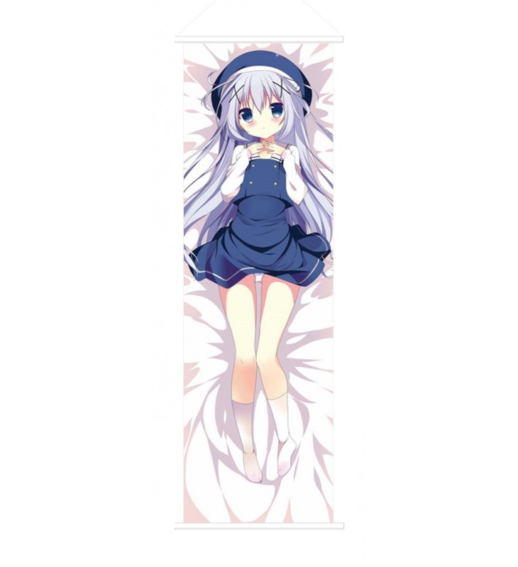 Is the Order a Rabbit GochiUsa Chino Kafu Anime Wall Poster Banner Japanese Art