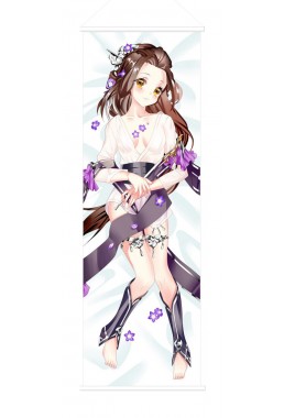 Jian Wang Game Scroll Painting Wall Picture Anime Wall Scroll Hanging Deco