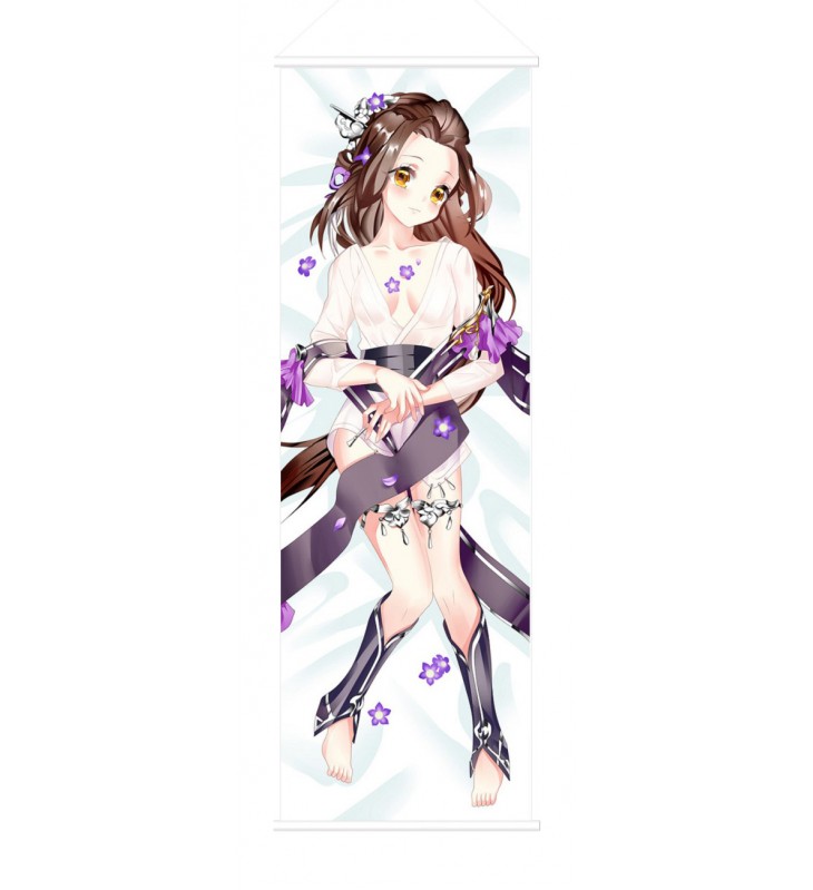 Jian Wang Game Scroll Painting Wall Picture Anime Wall Scroll Hanging Deco