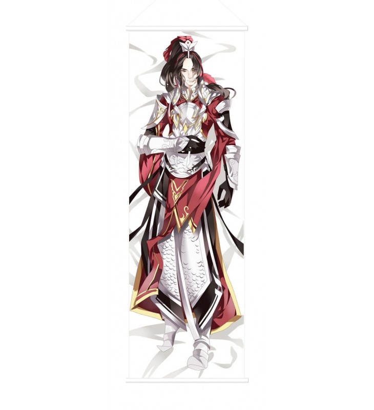 Jian Wang Game Male Scroll Painting Wall Picture Anime Wall Scroll Hanging Deco