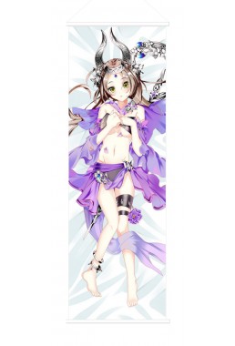 Jian Wang Wudu Lori Scroll Painting Wall Picture Anime Wall Scroll Hanging Deco