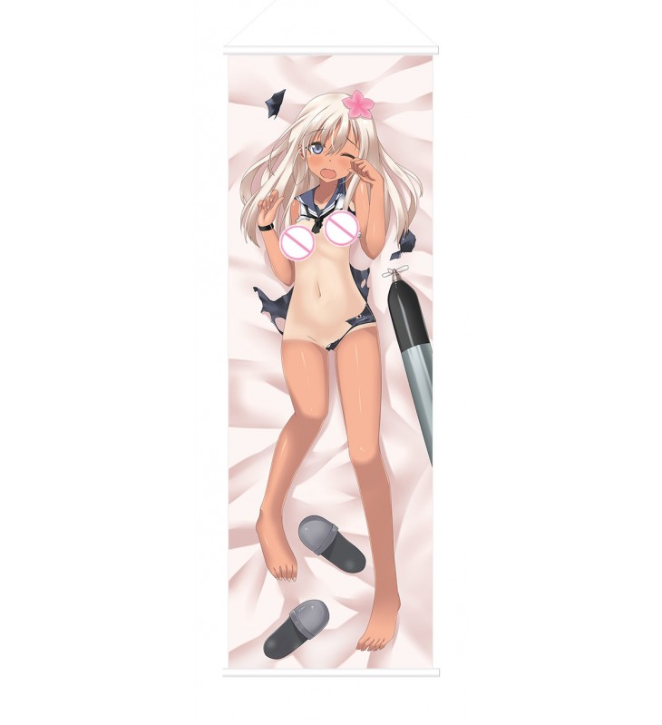 Kantai Collection Lo-500 Scroll Painting Wall Picture Anime Wall Scroll Hanging Deco