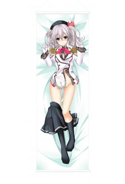 Kashima Kantai Collection Scroll Painting Wall Picture Anime Wall Scroll Hanging Deco