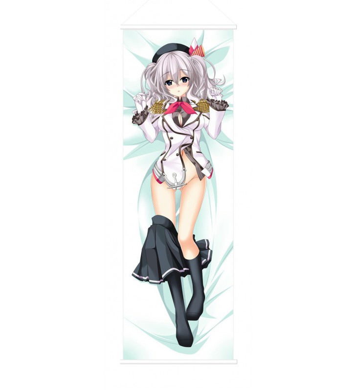 Kashima Kantai Collection Scroll Painting Wall Picture Anime Wall Scroll Hanging Deco