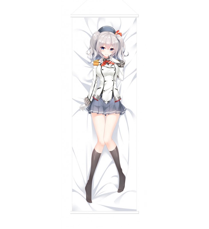 Kashima Kantai Collection Scroll Painting Wall Picture Anime Wall Scroll Hanging Deco