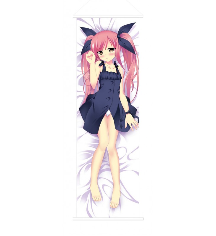 Kawaii Chibi Girl Japanese Anime Painting Home Decor Wall Scroll Posters