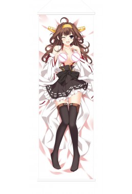 Kongou Kancolle Anime Wall Poster Banner Japanese Art