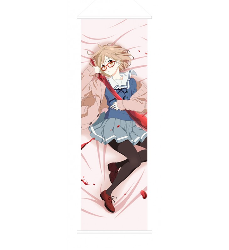 Kuriyama Mirai Kyoukai no Kanata Anime Wall Poster Banner Japanese Art