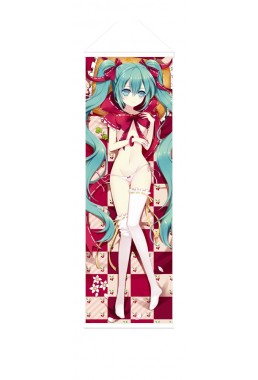 Little Red Hood Hatsune Miku Anime Wall Poster Banner Japanese Art