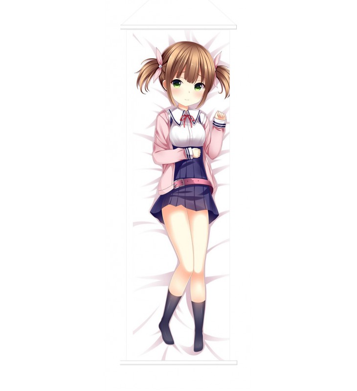 Little School Girl Japanese Anime Painting Home Decor Wall Scroll Posters