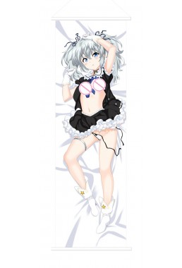 Little White Hair Girl Japanese Anime Painting Home Decor Wall Scroll Posters