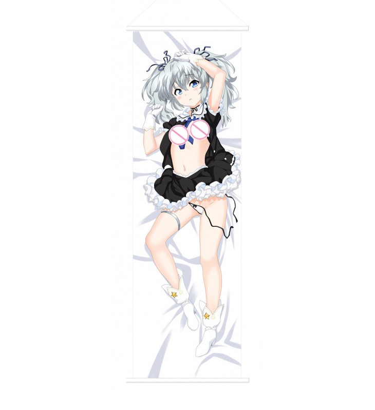 Little White Hair Girl Japanese Anime Painting Home Decor Wall Scroll Posters
