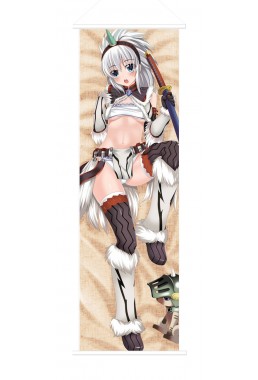 Monster Hunter Orage Japanese Anime Painting Home Decor Wall Scroll Posters