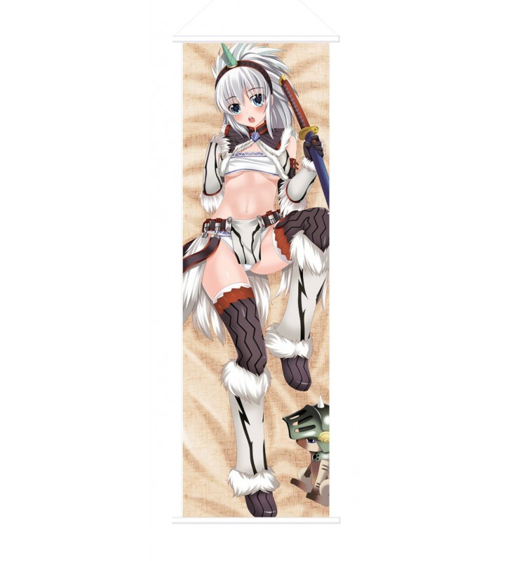 Monster Hunter Orage Japanese Anime Painting Home Decor Wall Scroll Posters