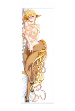 Monster Musume Scroll Painting Wall Picture Anime Wall Scroll Hanging Deco