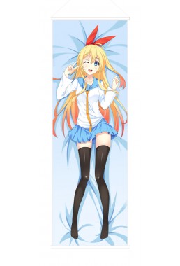 Nisekoi Scroll Painting Wall Picture Anime Wall Scroll Hanging Deco