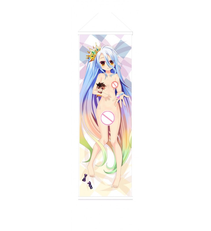 No game no life Shiro Japanese Anime Painting Home Decor Wall Scroll Posters