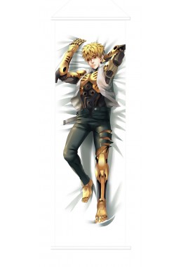 One Punch Man Male Japanese Anime Painting Home Decor Wall Scroll Posters